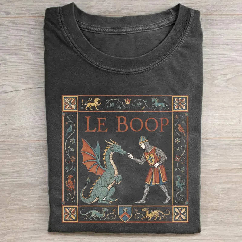 Le Boop Dragon Medieval T-Shirt