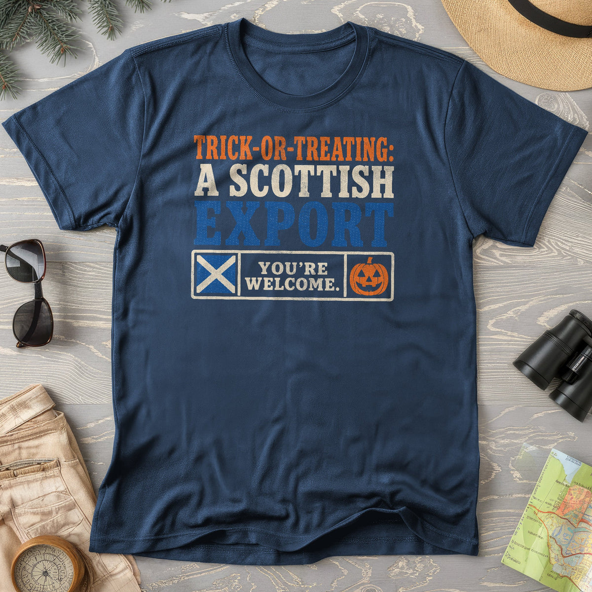Trick Or Treat Scottish T-Shirt