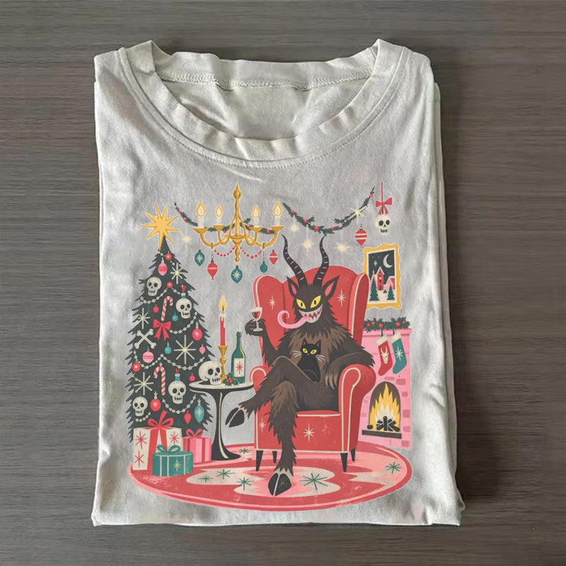 Vintage Krampus Christmas 90s T-shirt