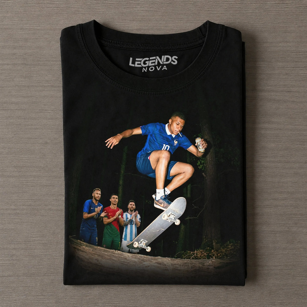 KM France Funny Vintage Tee