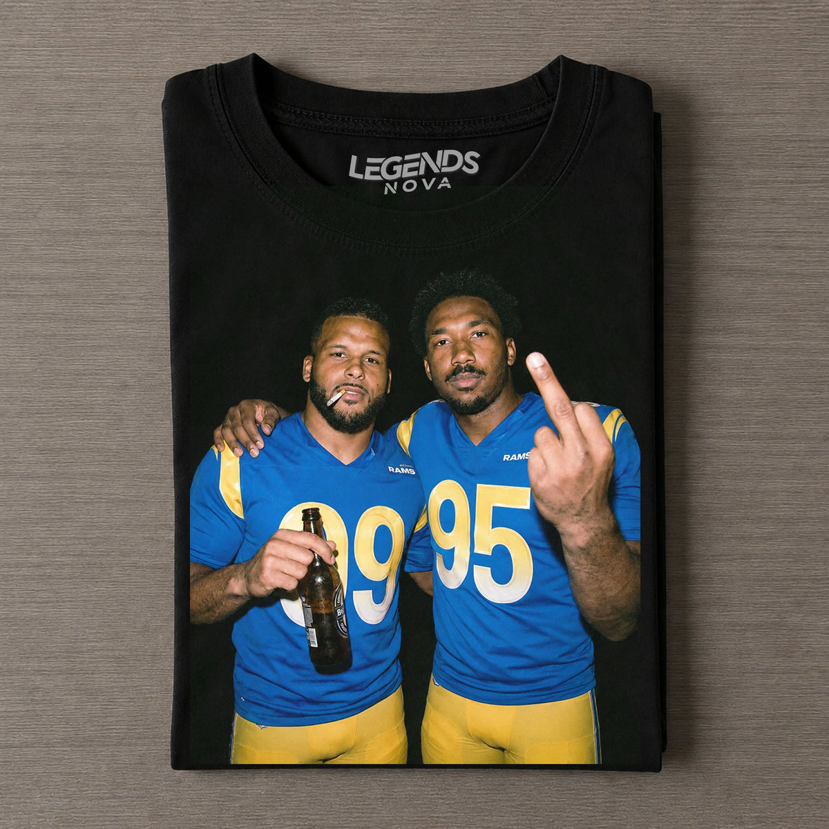 MG & AD Rams Funny Football T-shirt