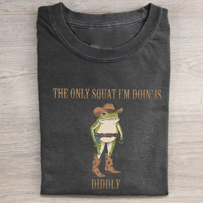 Funny Cowboy Frog T-shirt