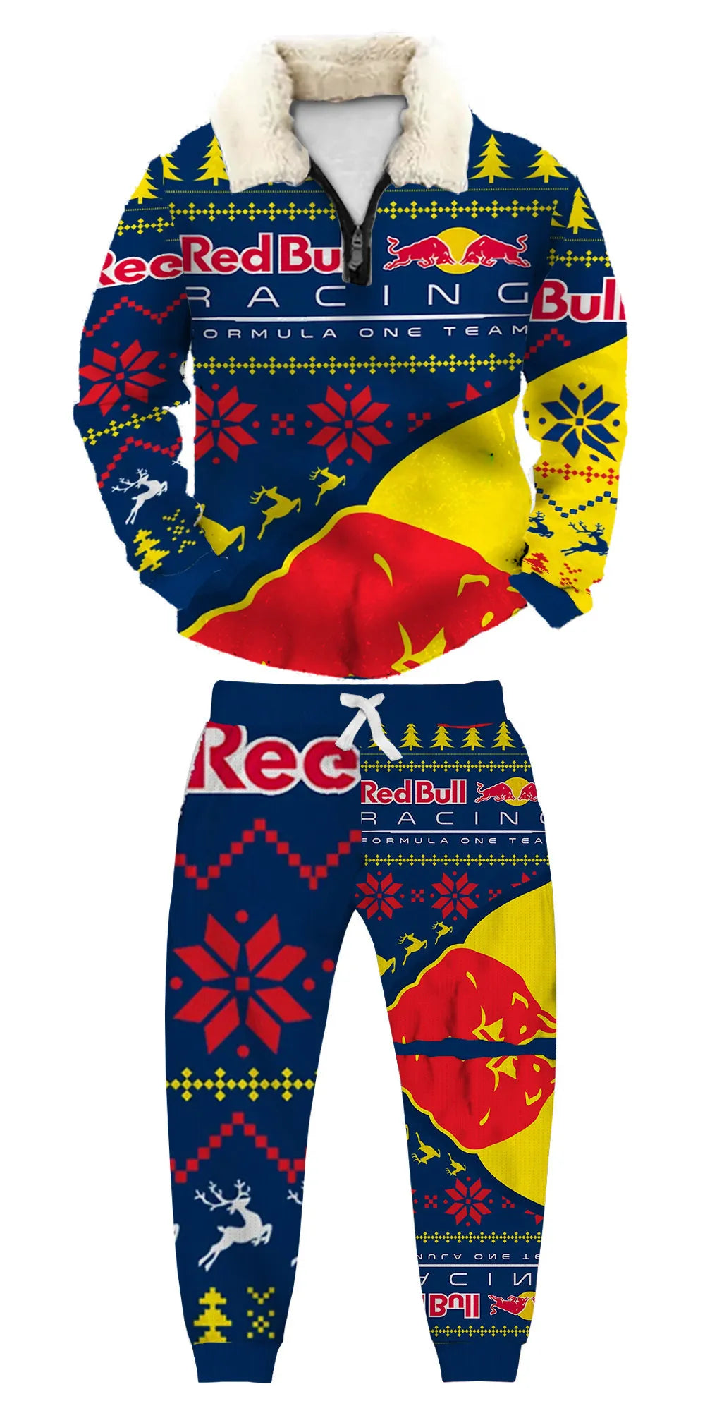 Ugly Quarter Zip Sweatshirt & Sweatpant Set f7ac