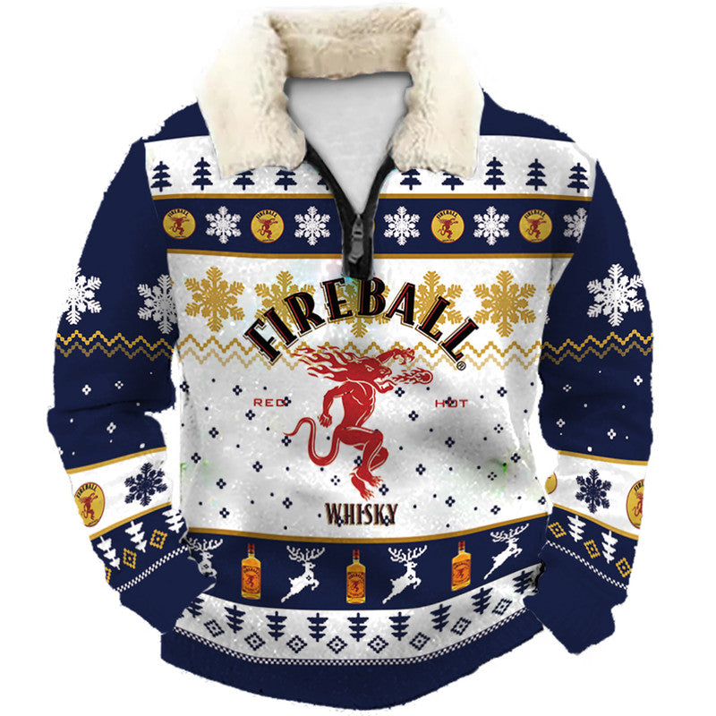 Ugly Quarter Zip Sweatshirt c464