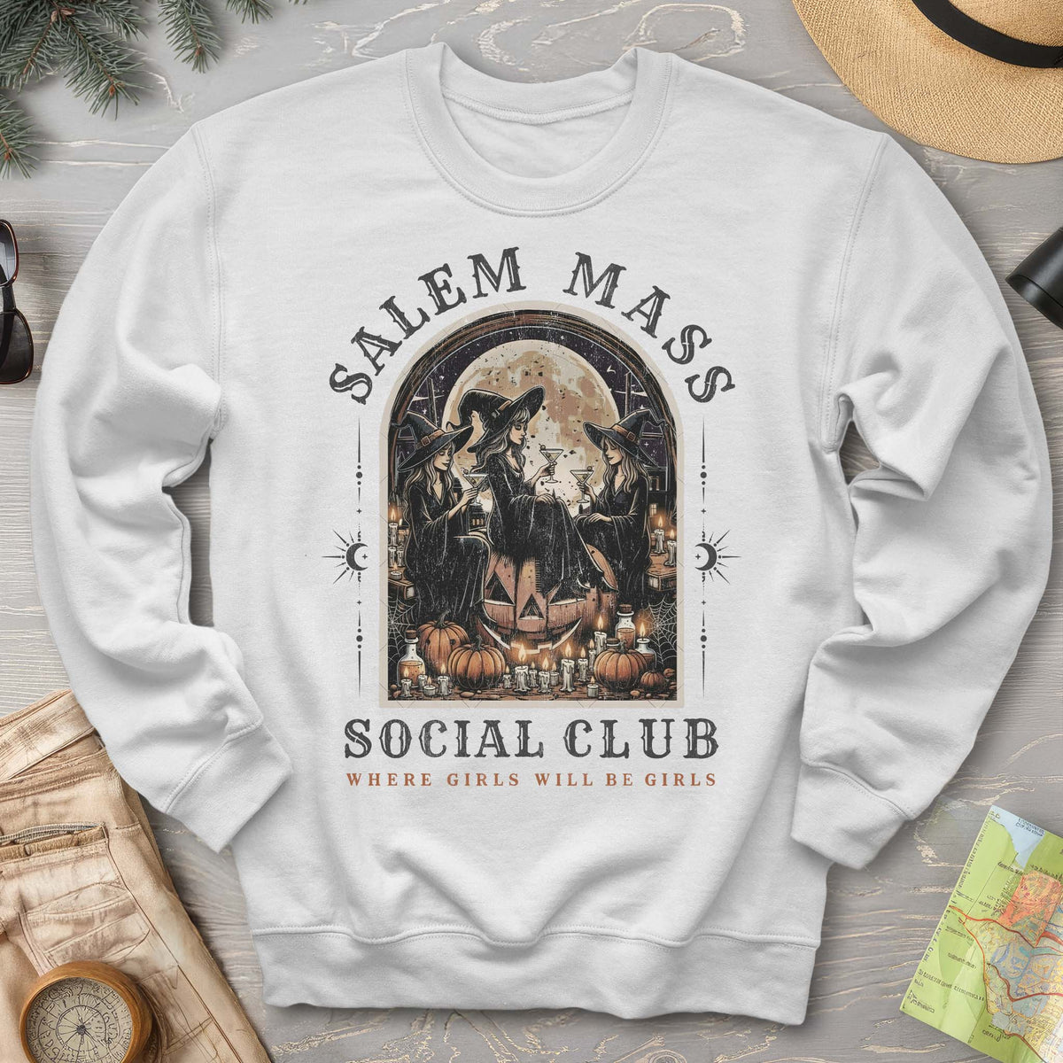 Salem Mass Social Club Sweatshirt