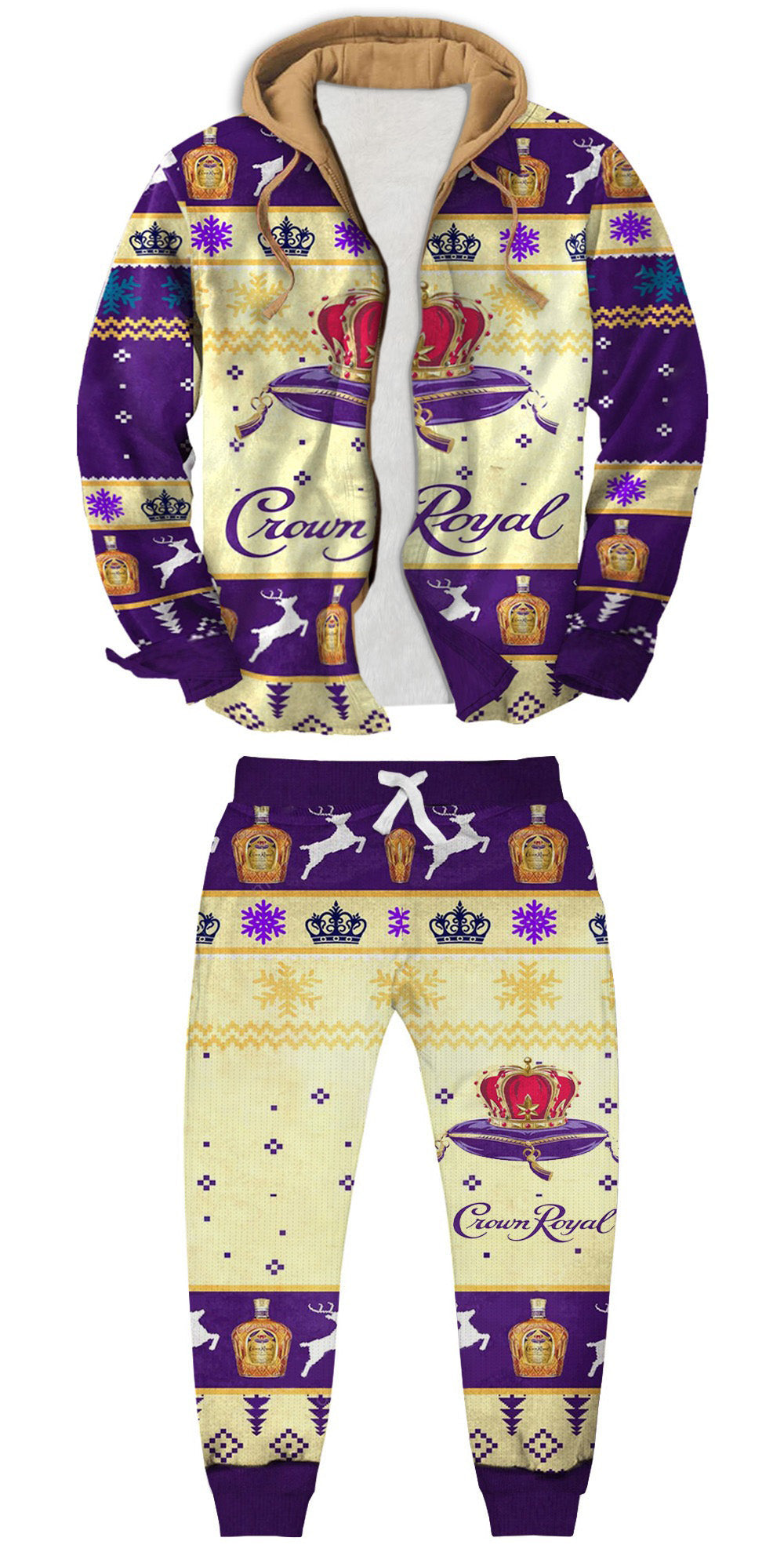 Ugly Zip Hoodie & Sweatpant Set 13ca