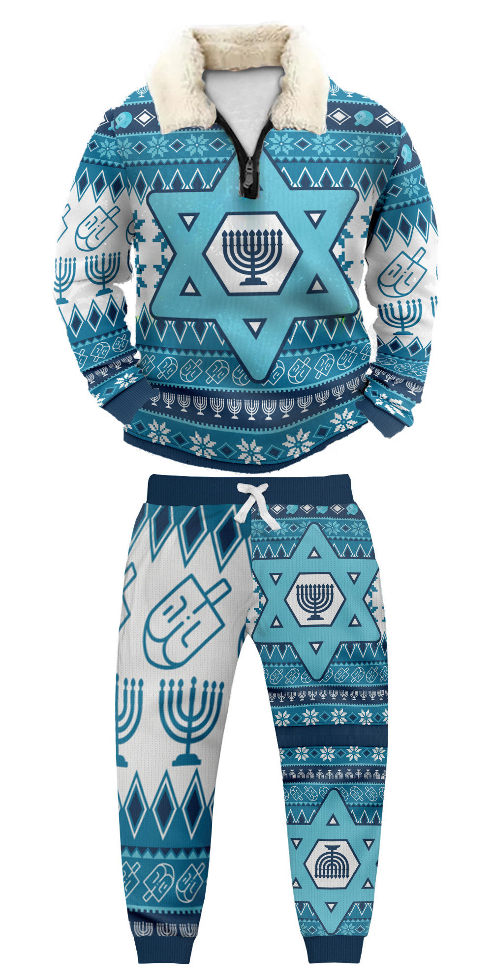 Ugly Quarter Zip Sweatshirt & Sweatpant Set f36d