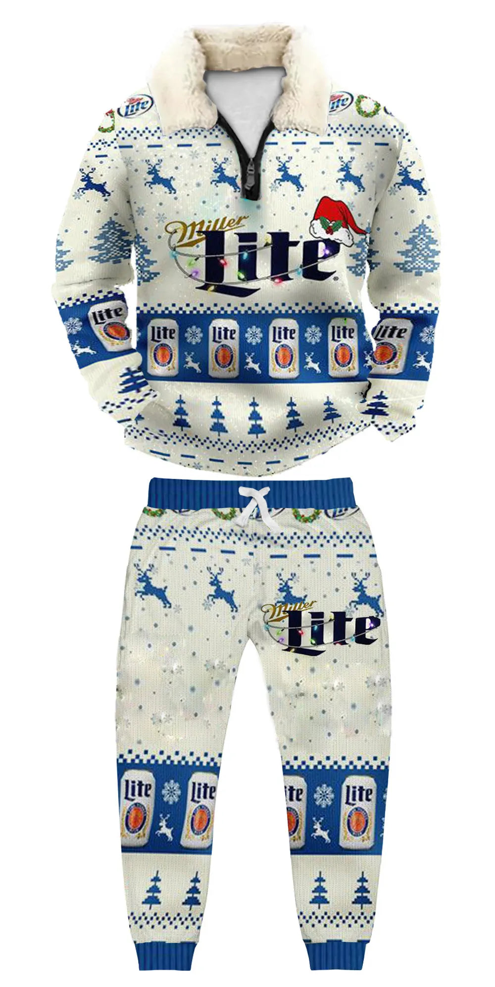 Ugly Quarter Zip Sweatshirt & Sweatpant Set af1f 3dd9