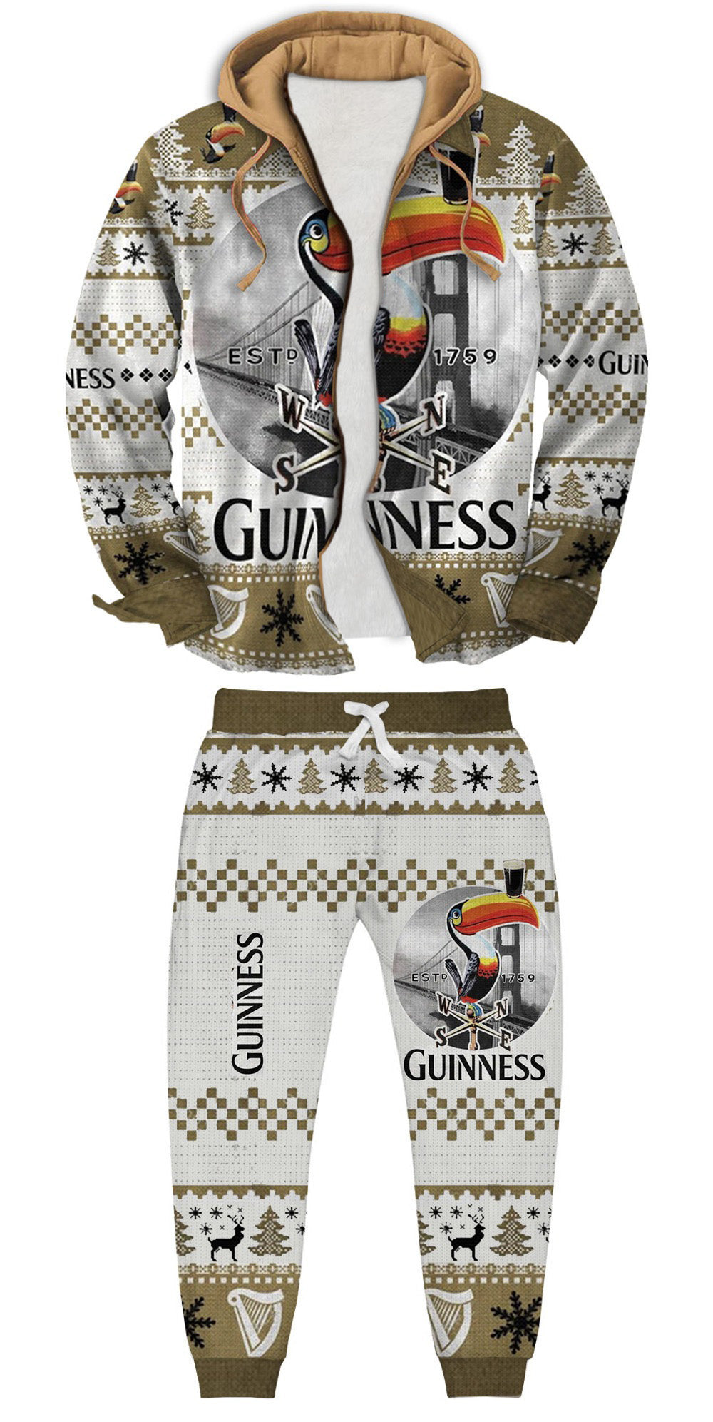 Ugly Zip Hoodie & Sweatpant Set 49fe