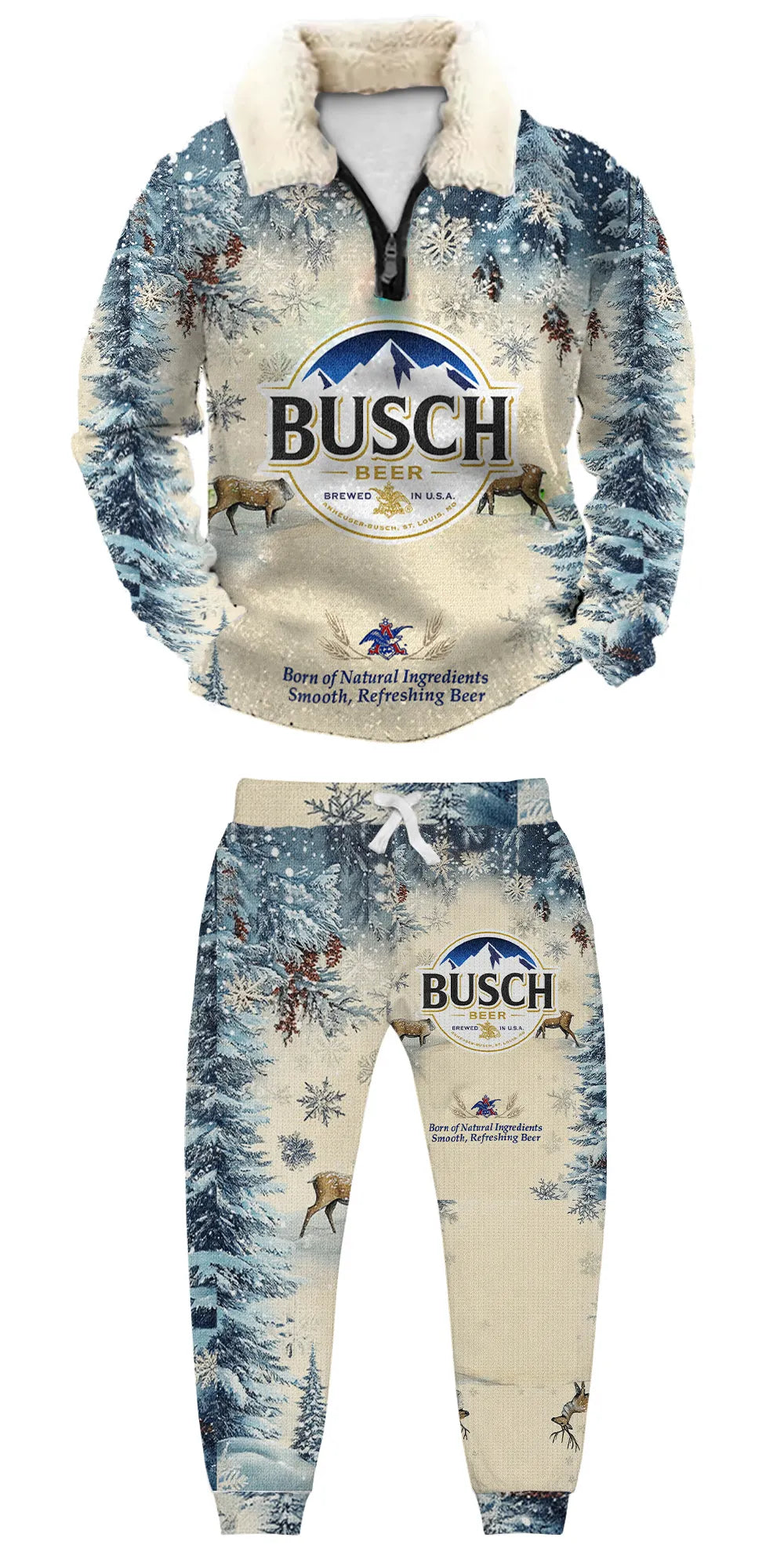 Ugly Quarter Zip Sweatshirt & Sweatpant Set af1f a858