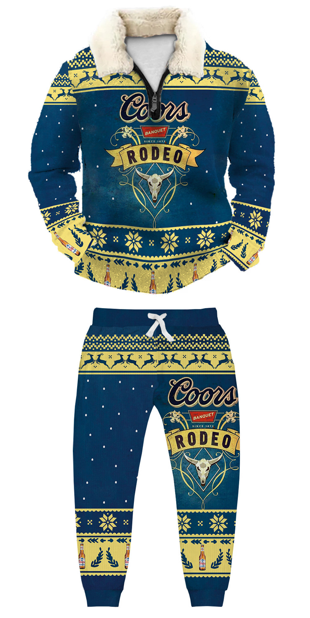 Ugly Quarter Zip Sweatshirt & Sweatpant Set af1f 2931