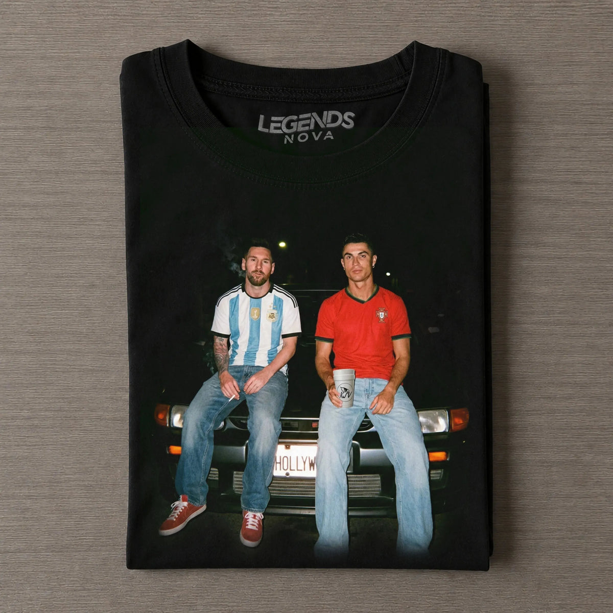 CR & LM Funny Graphic Tee