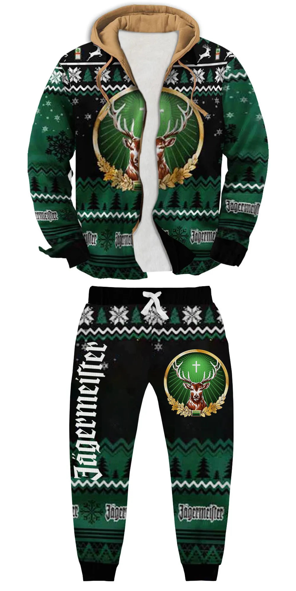 Ugly Zip Hoodie & Sweatpant Set c697
