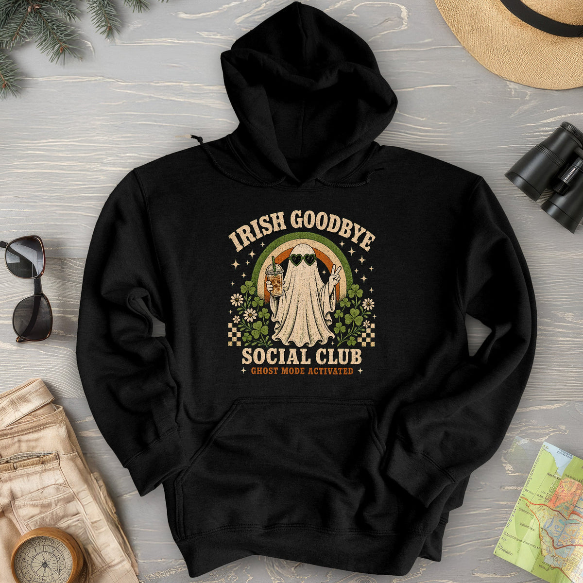 Irish Goodbye Ghost Mode Hoodie