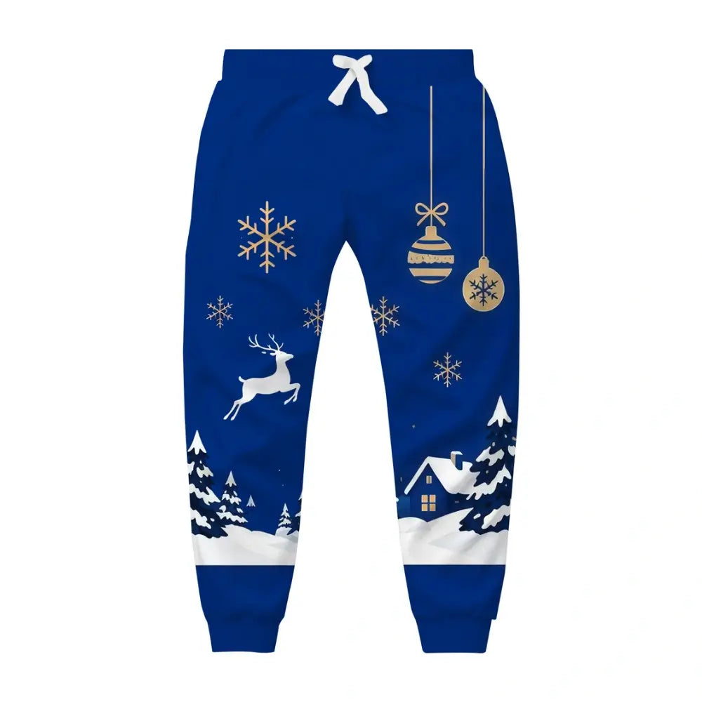 Blue Smoke Ugly Quarter Zip Sweatshirt & Sweatpant Set