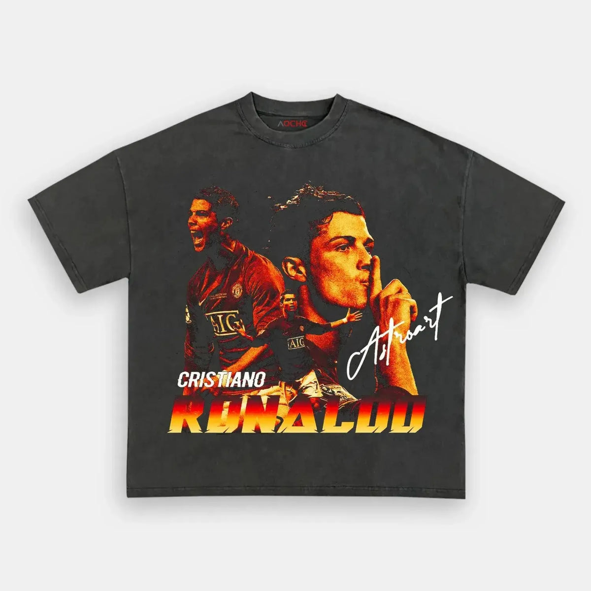 RED CR TEE