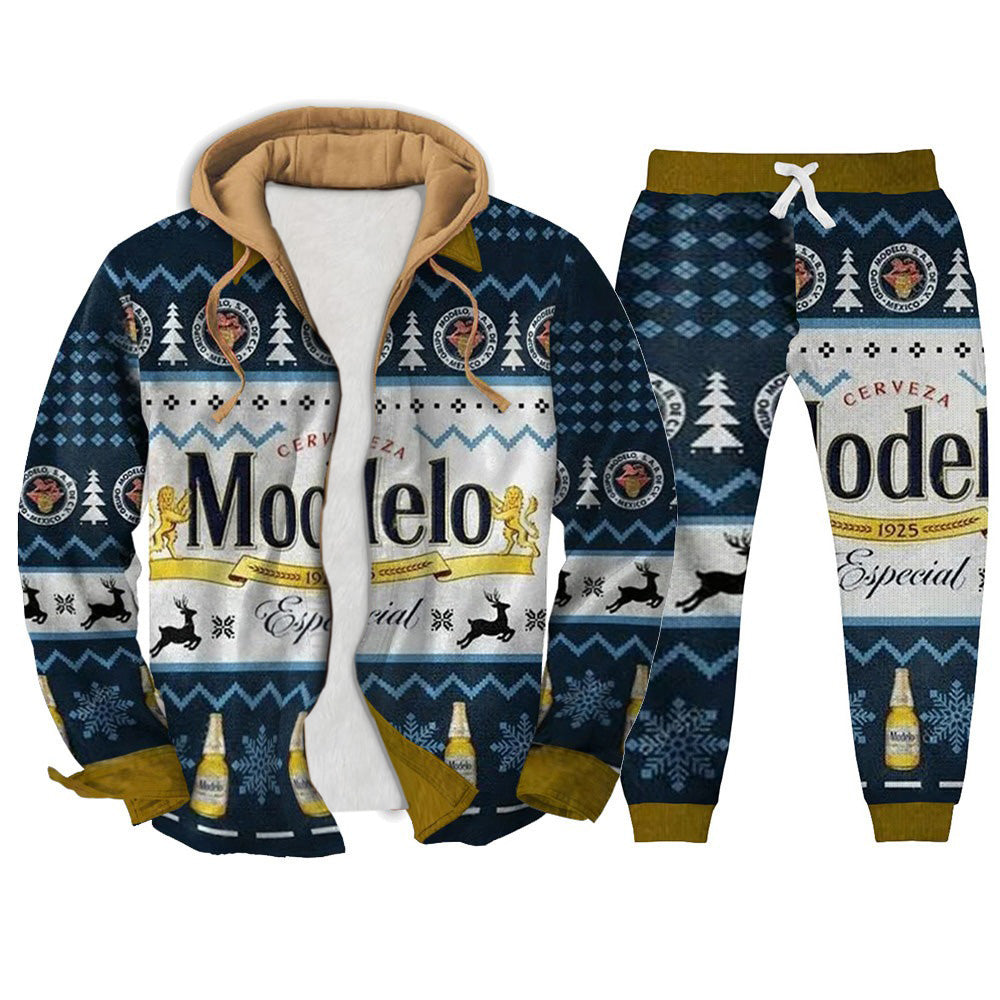 Ugly Zip Hoodie & Sweatpant Set 926c