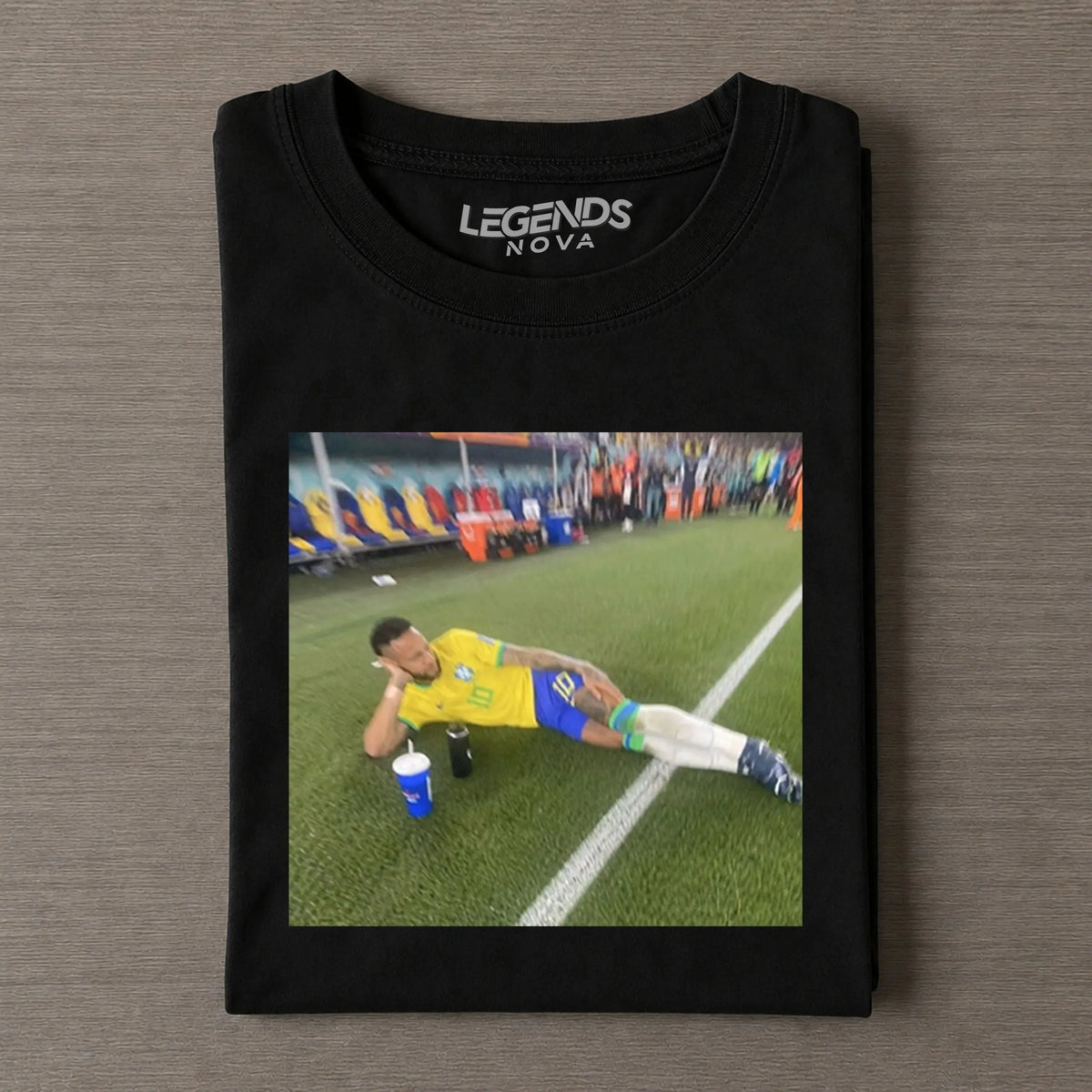 NJ Chilling On Pitch Meme Tee