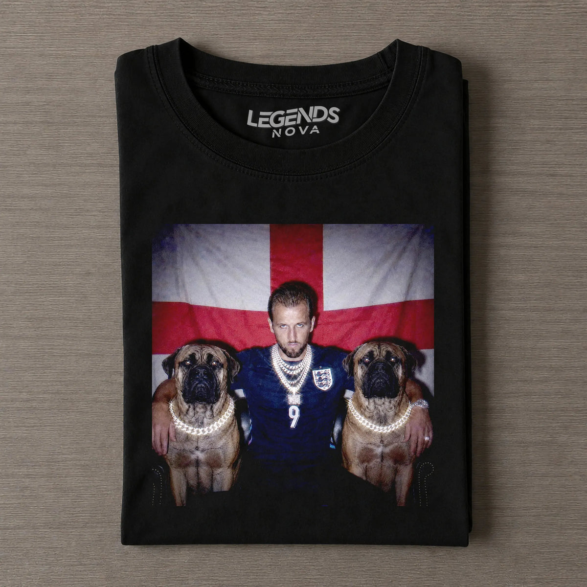 England Funny Vintage Tee
