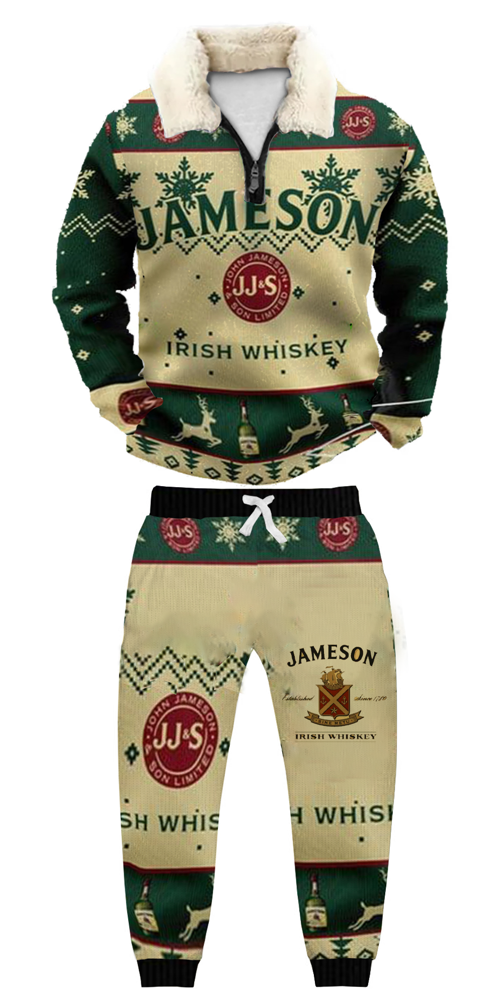 Ugly Quarter Zip Sweatshirt & Sweatpant Set af1f 0389