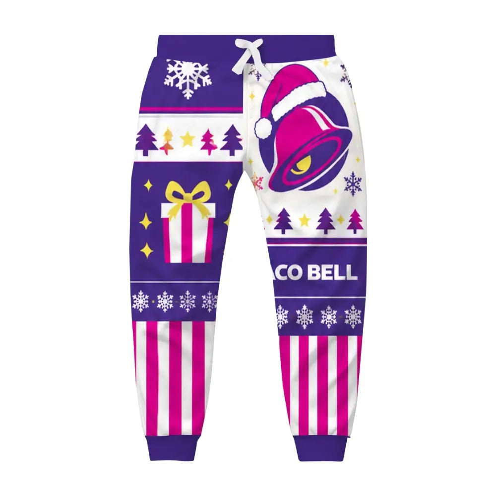 Festive Taco Ugly Quarter Zip Sweatshirt & Sweatpant Set
