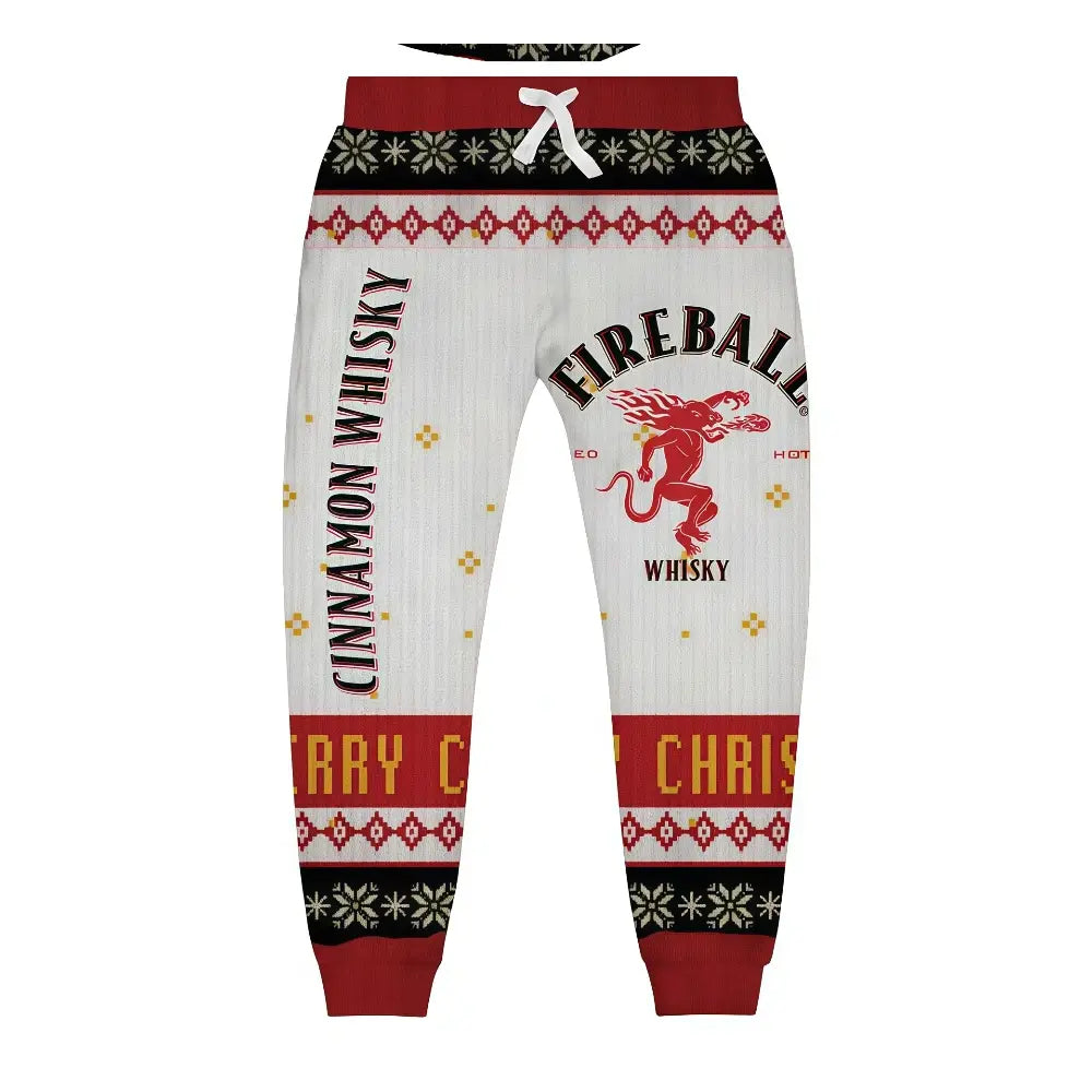 Festive Ugly Quarter Zip Sweatshirt & Sweatpant Set