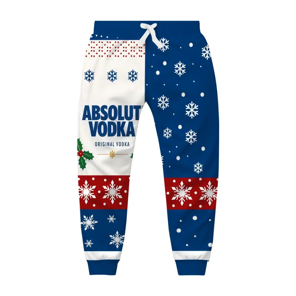Frosted Spirit Ugly Quarter Zip Sweatshirt & Sweatpant Set