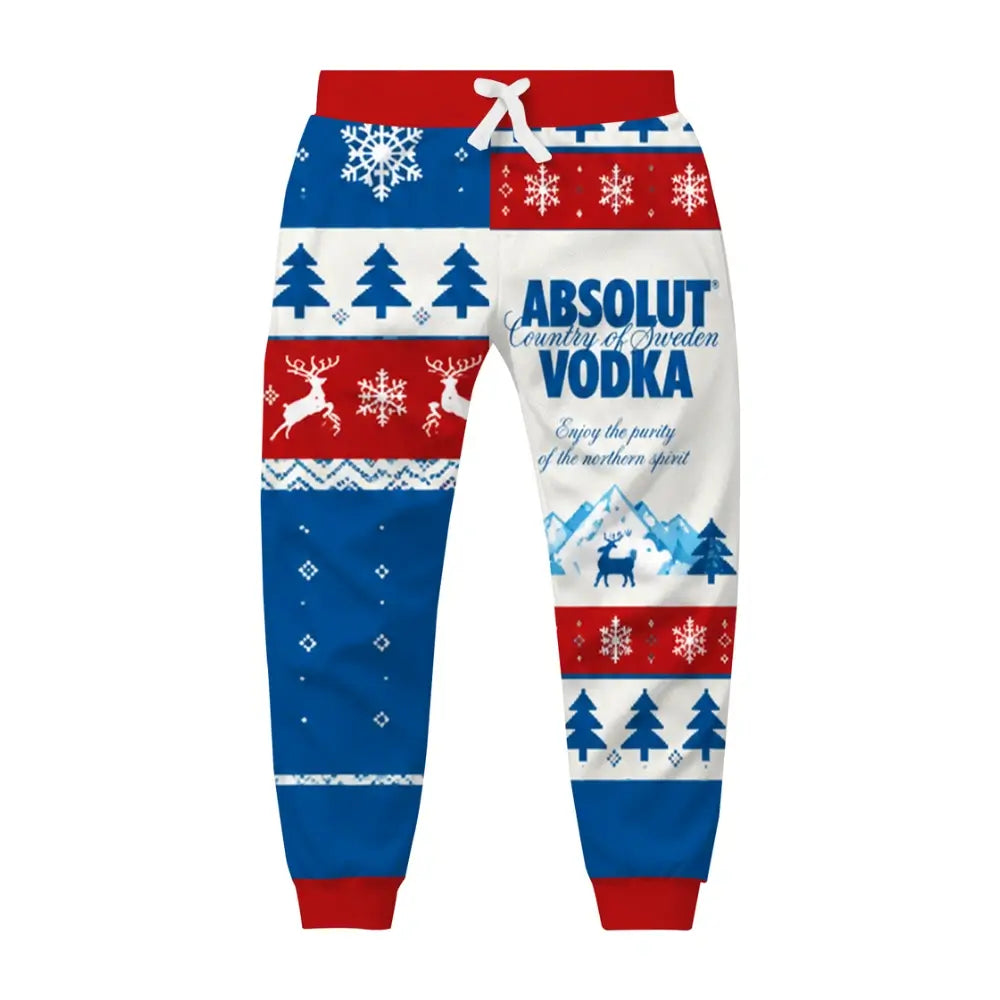 Frosted Vodka Ugly Quarter Zip Sweatshirt & Sweatpant Set