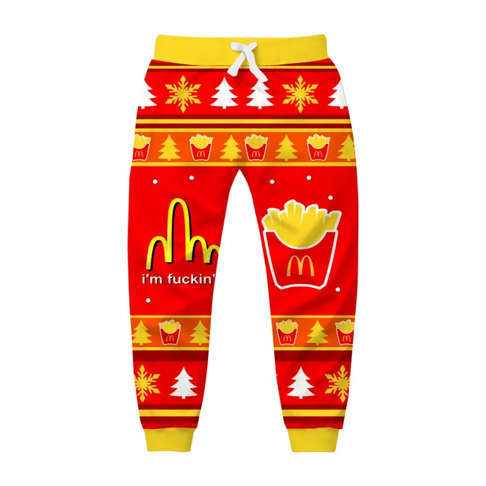 Golden Arches Ugly Quarter Zip Sweatshirt & Sweatpant Set