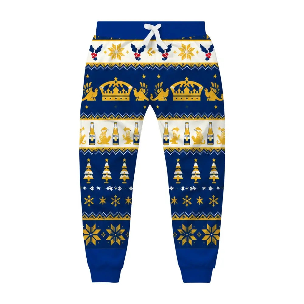 Golden Cheers Ugly Quarter Zip Sweatshirt & Sweatpant Set