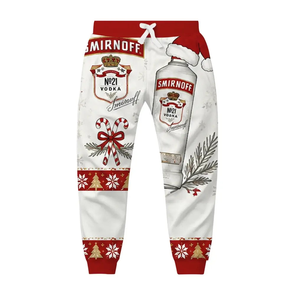 Goofy Party Uniform Ugly Quarter Zip Sweatshirt & Sweatpant Set