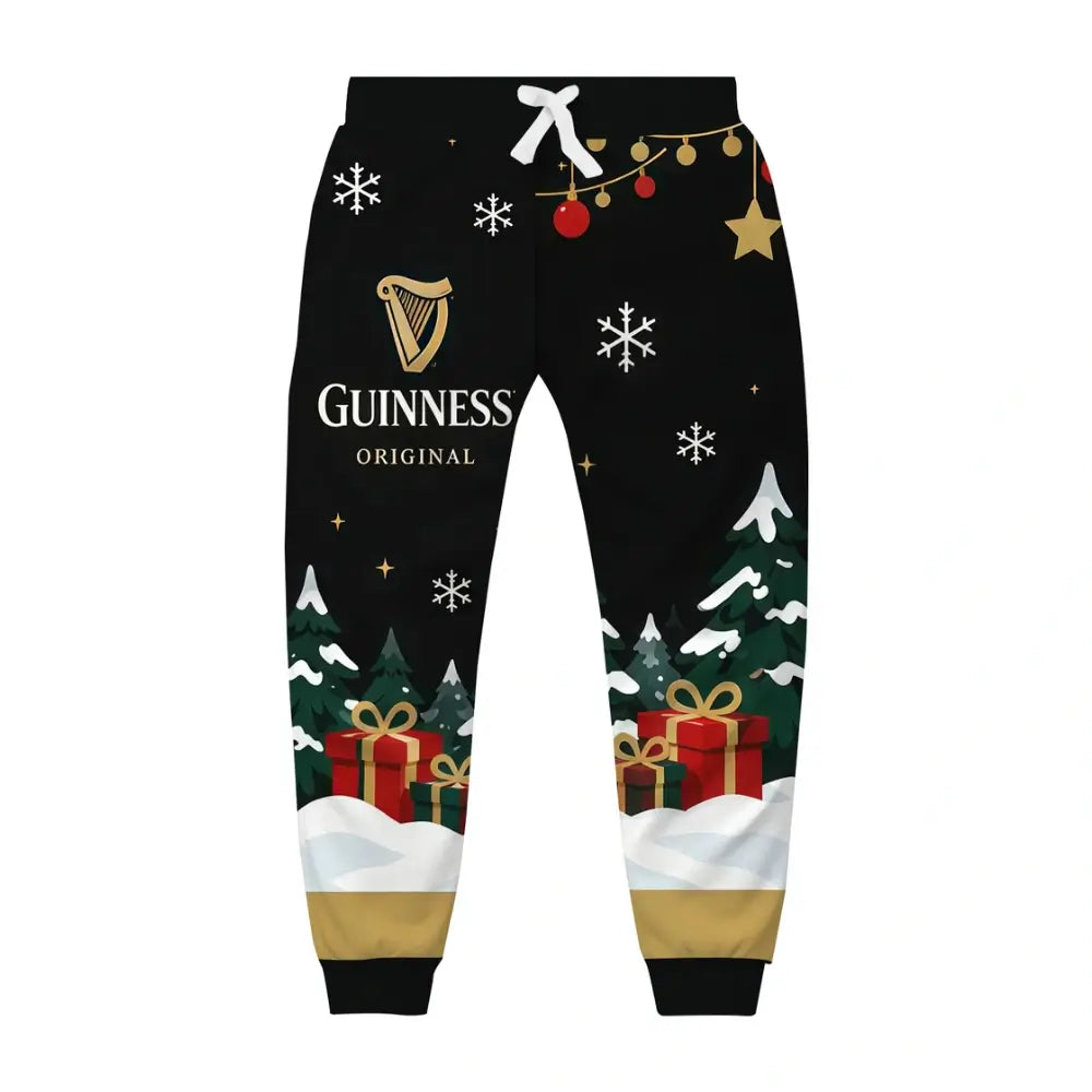 Midnight Santa Ugly Quarter Zip Sweatshirt & Sweatpant Set