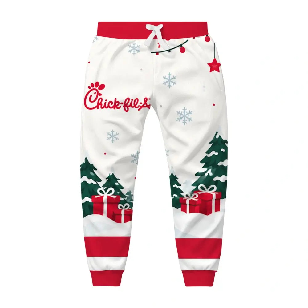 Santa Ride Ugly Quarter Zip Sweatshirt & Sweatpant Set