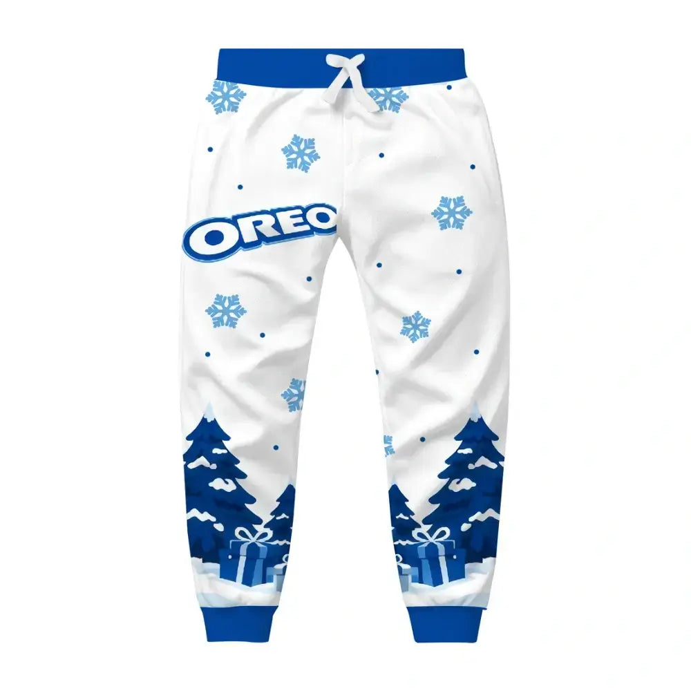 Snowy Cookies Ugly Quarter Zip Sweatshirt & Sweatpant Set