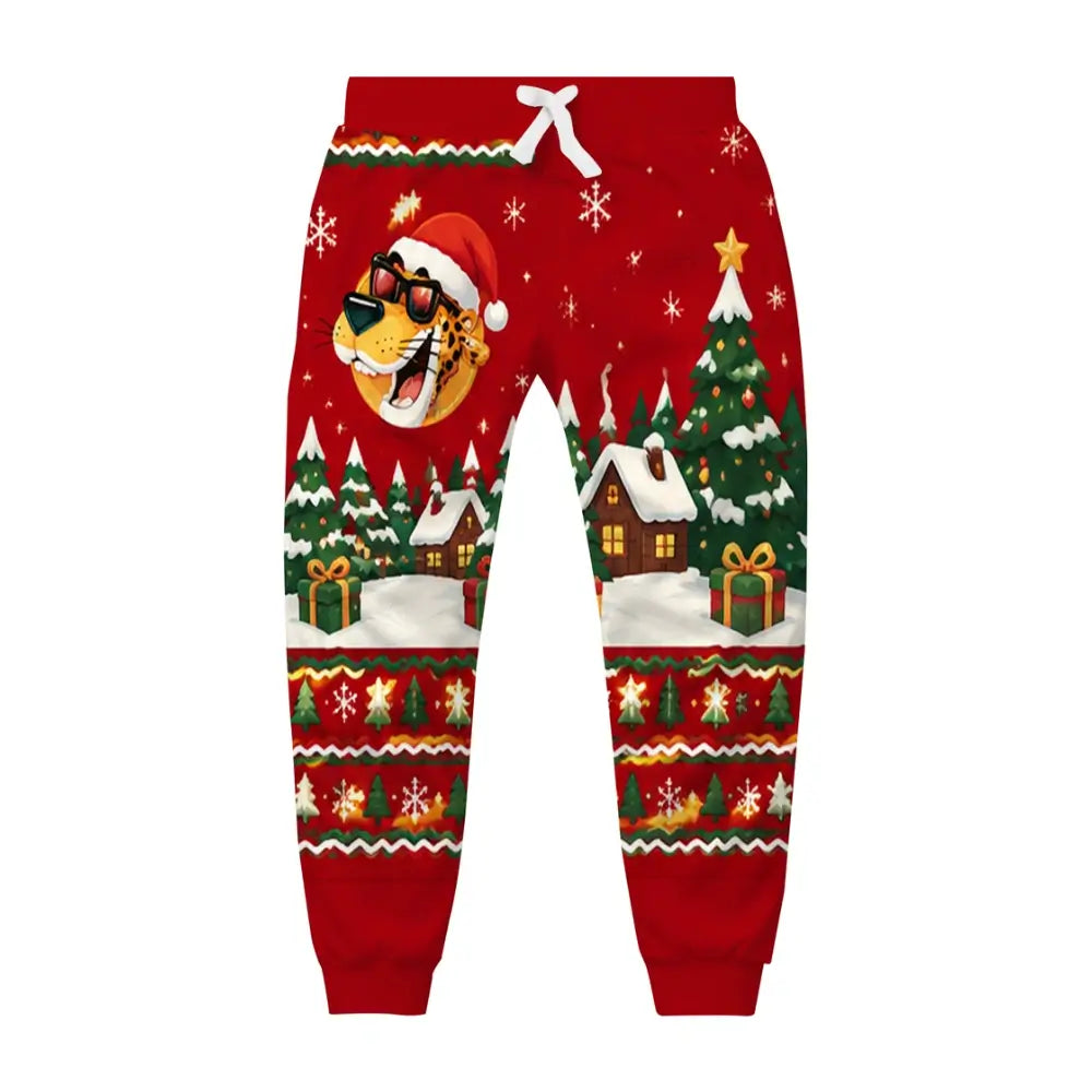 Spicy Christmas Ugly Quarter Zip Sweatshirt & Sweatpant Set