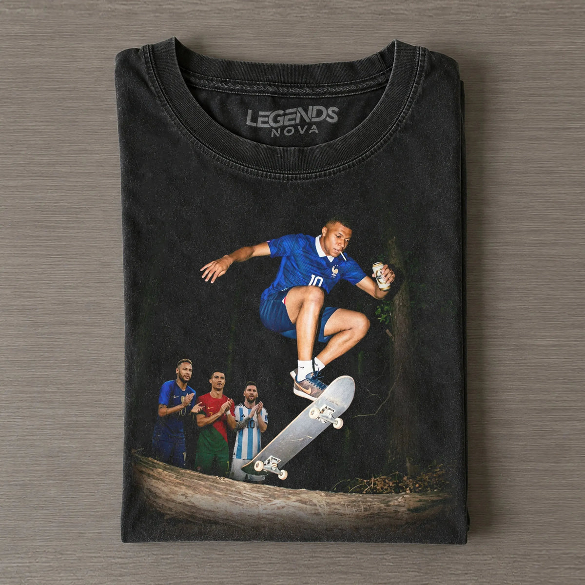 KM France Funny Vintage Tee