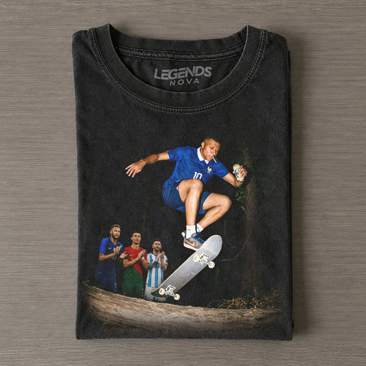 KM France Funny Vintage Tee
