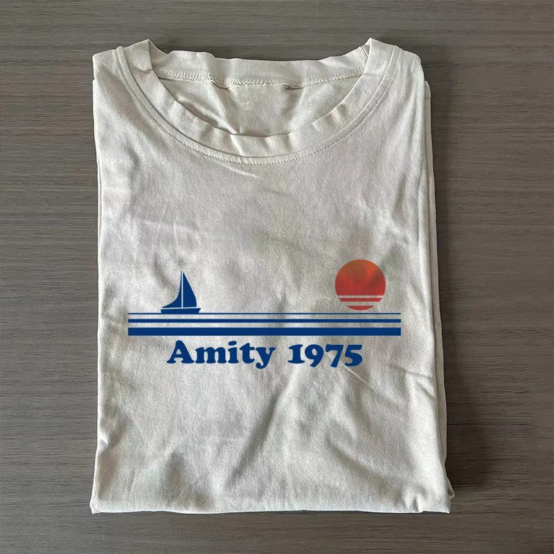 Jaws Amity 1975 T-shirt