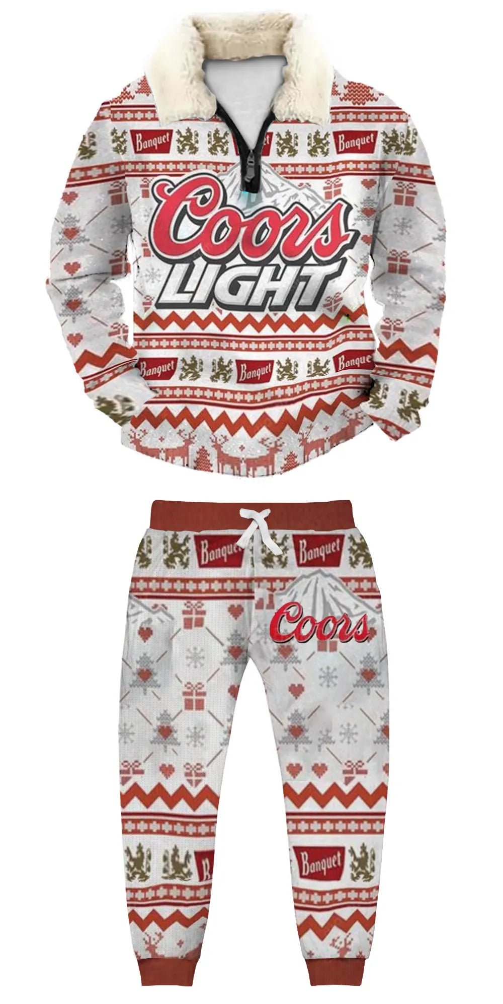 Ugly Quarter Zip Sweatshirt & Sweatpant Set af1f e7fb