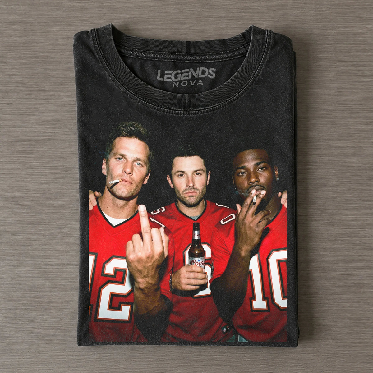 JD10 & TB12 & BM6 Buccaneers Football T-shirt