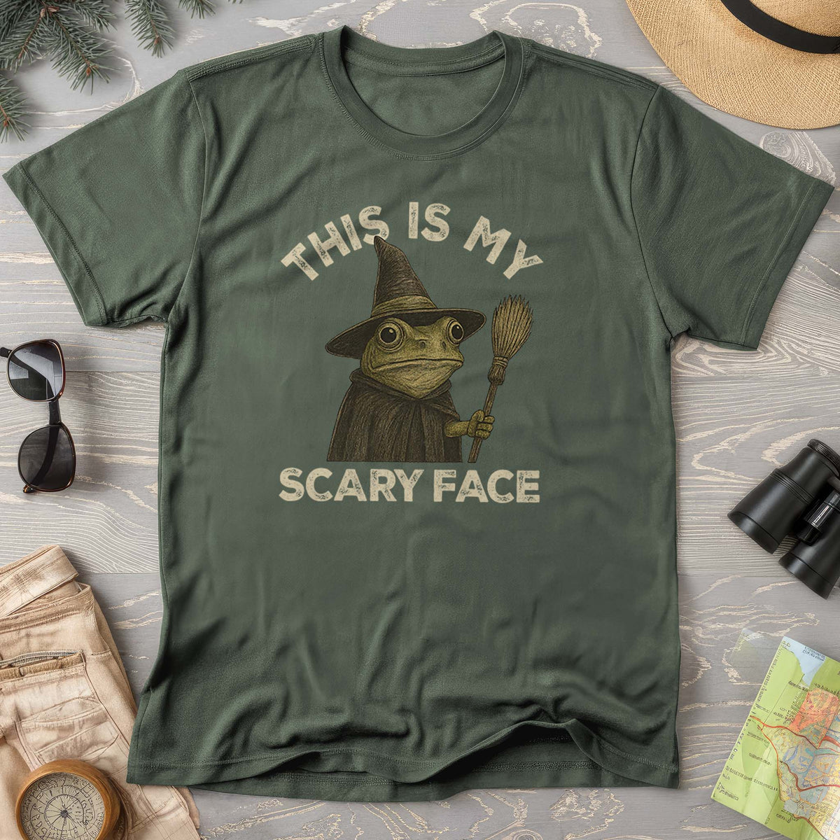 This Is My Scary Face T-Shirt