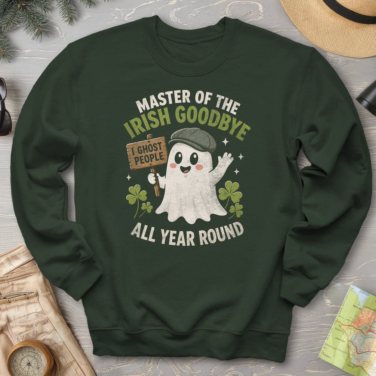 Irish Goodbye Ghost Sweatshirt