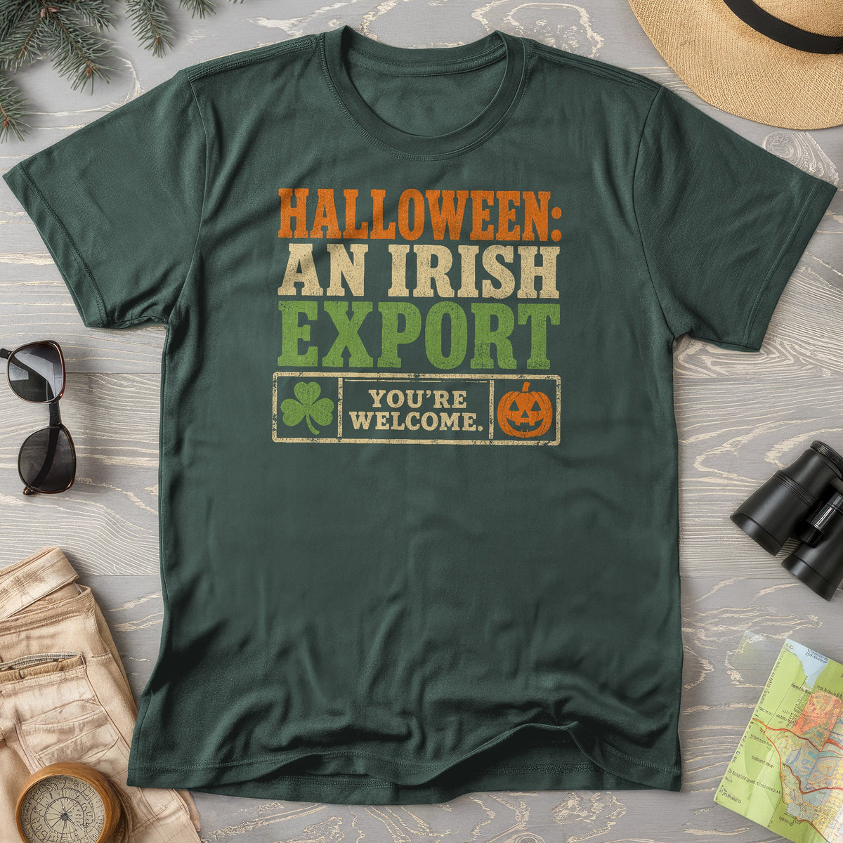 Irish Export Halloween T-Shirt