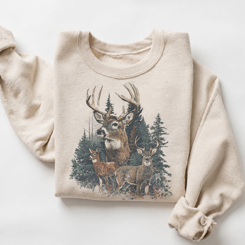 Midwest Vintage Deer Sweatshirt