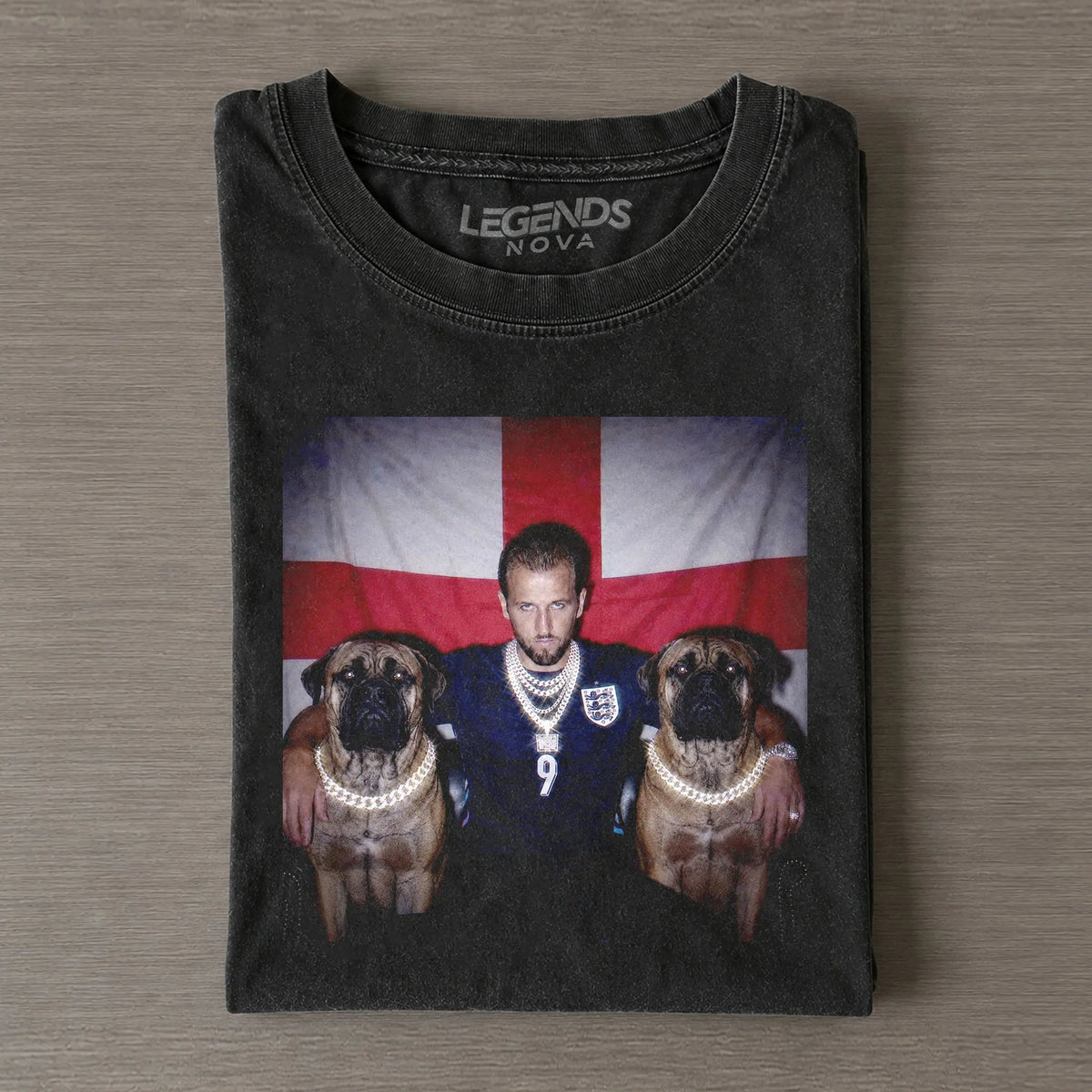 England Funny Vintage Tee