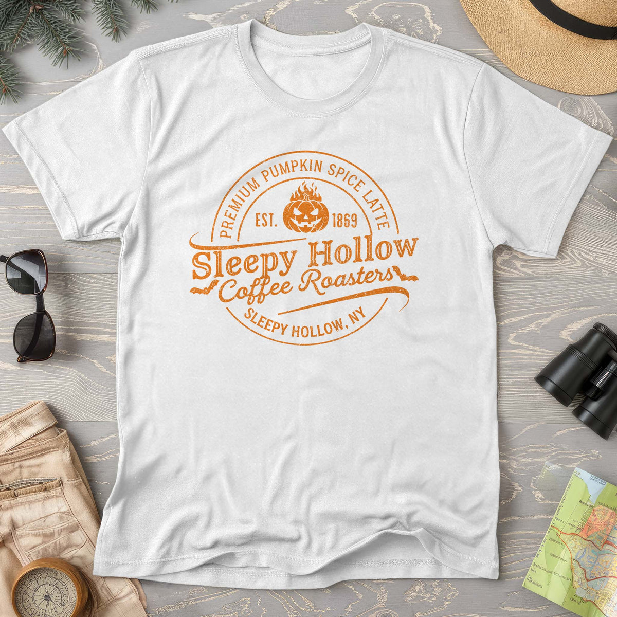 Sleepy Hollow Coffee Roasters Badge T-Shirt