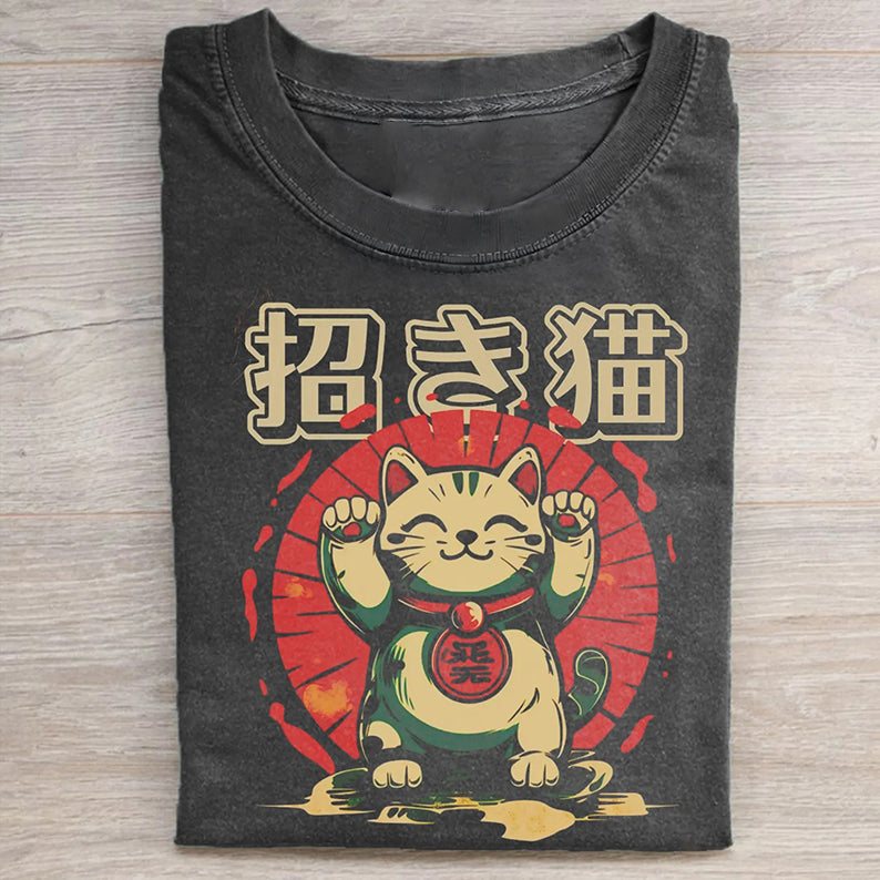 Maneki neko T-shirt