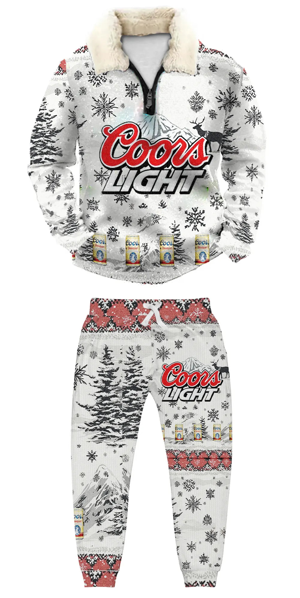 Ugly Quarter Zip Sweatshirt & Sweatpant Set af1f f1c7