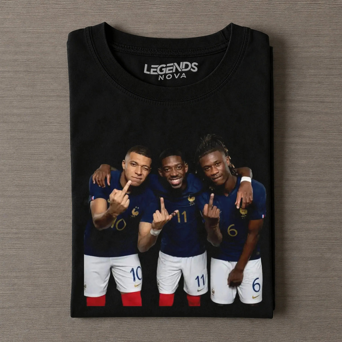 KM & MO & RC & AT France Team Tee