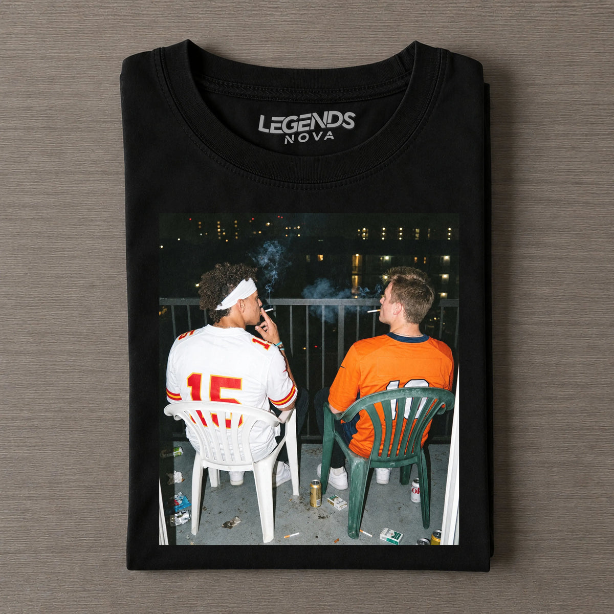 PM15 Chiefs & BN10 Broncos  Football Tee
